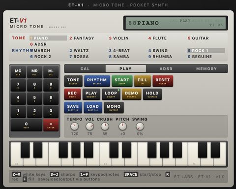 ET-V1 Micro Tone screenshot